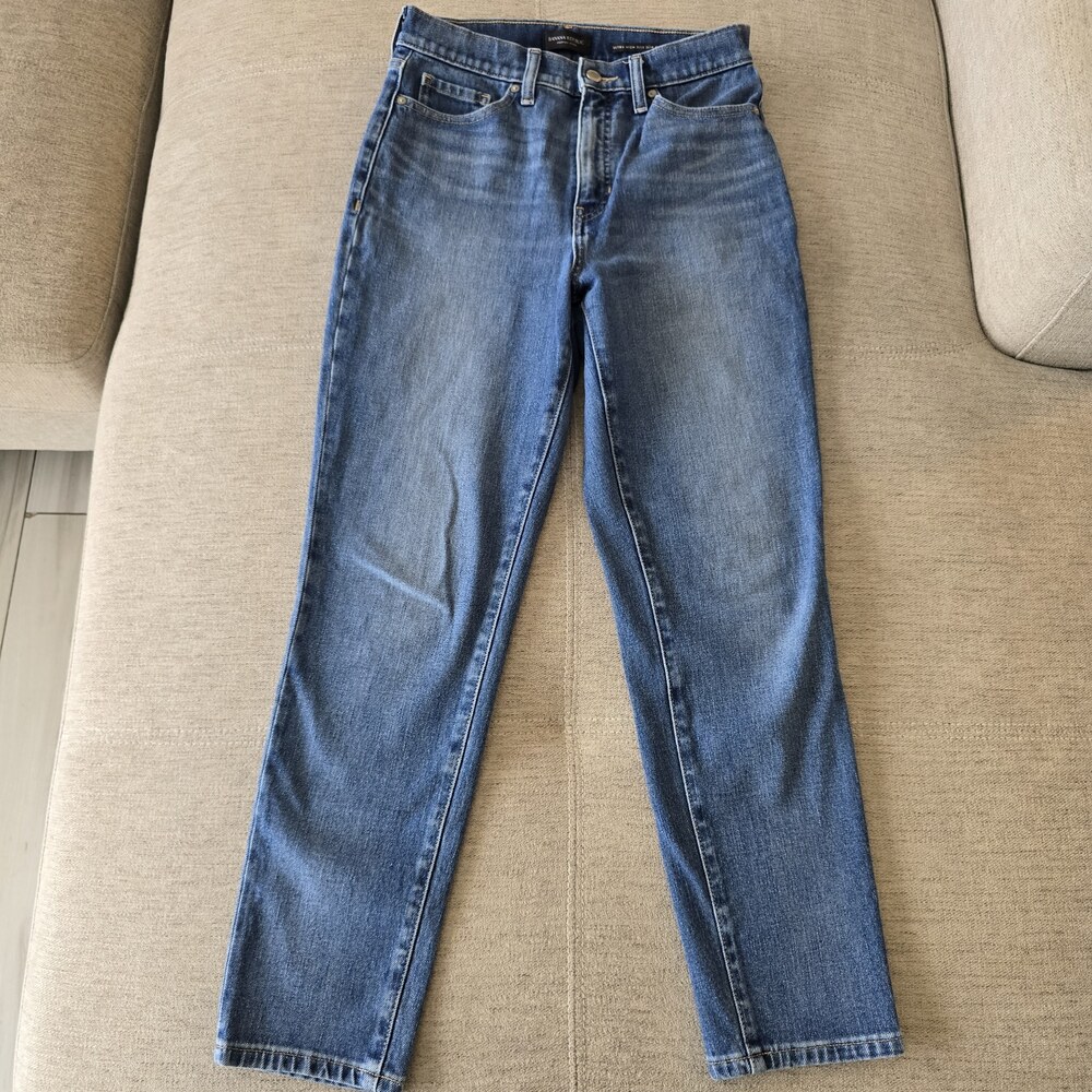 Banana Republic Ultra High Rise Slim Fit Jeans Medium Wash Size 28